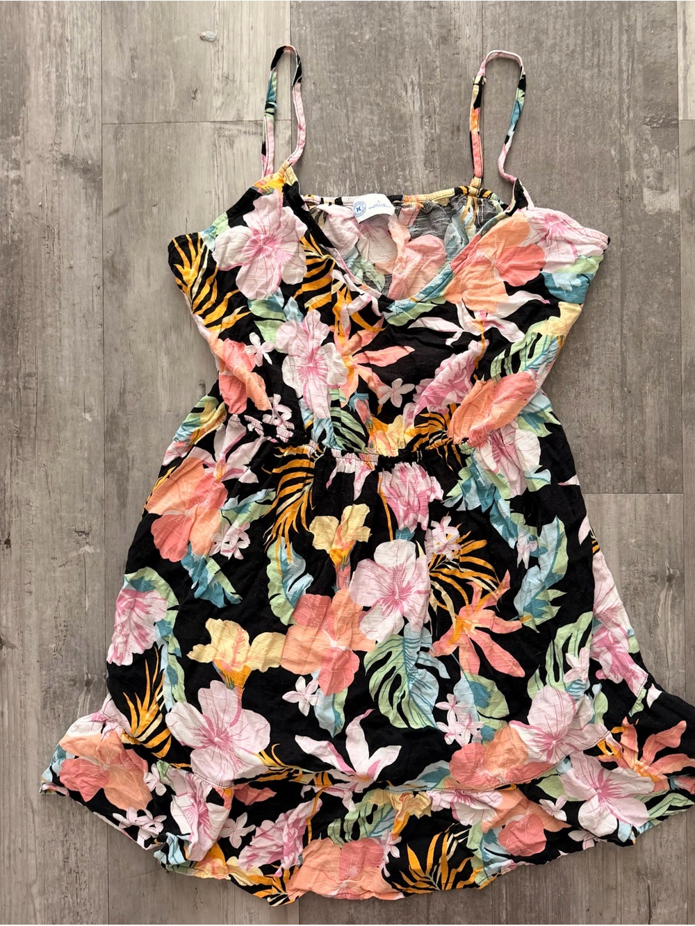 Hurtley Floral Print Skater Summer Skater Dress Like New
